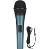 ciciglow Microfono Dinamico per Strumento Musicale, Microfono Portatile Cavo XLR da Microfono per Karaoke, Canto, Discorso, Matrimonio, Palcoscenico e Attività All'aperto