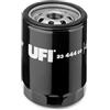 UFI Filters, Filtro Olio 23.444.00, Filtro Olio per Ricambio, Adatto a Auto, Applicabile su Diversi Modelli Alfa Romeo, Fiat, Iveco, Lancia, Lancia Autobianchi e Land Rover