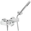 Nobili Rubinetterie Up94110 Miscelatore Monocomando per Gruppo Vasca Esterno con accessori Collezione Up Cromo