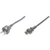 Digitus AK440115012S Cavo Alimentazione Spina Tedesca, 16 Ampere, Presa Compaq Tripolare in Uso su PC Portatili, 1.20 m