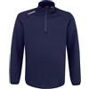 CCM Felpa da uomo CCM LOCKER ROOM FLEECE 1/4 ZIP True Navy L