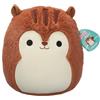 Squishmallows FuzzAMallows Peluche Sawyer lo Scoiattolo Marrone 30 cm - Raro Esclusivo Originale 2024
