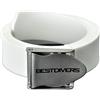 Best divers Cintura Best Divers, Gomma Bianca, Fibbia Inox