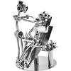 BRUBAKER Vite Uomo Dentist - Figura in Ferro Artigianale in Metallo - Regalo in Metallo per Dentisti, Assistenti Dentali e Infermieri Dentali