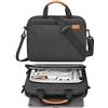 MoKo Custodia Borsa per Tablet da 9-11, Custodia Morbida Compatibile con Galaxy Tab S9/S8, iPad 10a/Air 5 10.9 2022, iPad PRO 11 M2 2022-2018, iPad 9/8/7a Gen 10.2, Tab S8 11, Nero & Grigio