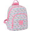 safta MOOS FLORES - Mini zaino per uso quotidiano, ideale per bambini di diverse età, comodo e versatile, qualità e resistenza, tessuto riciclabile, 25 x 13 x 30 cm, colore multicolore, multicolore,
