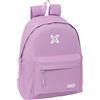 safta Munich Basic - Day Pack per bambini, zaino per bambini, qualità e massima resistenza, comodo e versatile, 33 x 15 x 42 cm, colore lilla, viola, Estándar, Casual