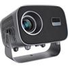 Jectse Proiettore 4K per Android TV 11.0, WIFI 6 e Bluetooth 5.3 Videoproiettore da Soffitto con Messa a Fuoco Elettrica con Interfacce USB HDMI e Supporto Regolabile a 360° (Spina