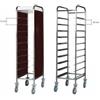 Forcar Multiservice Carrello portavassoi con telaio inox per 10 Gastronorm GN 1/1. CA1450