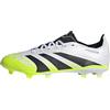 adidas Predator League Firm Multi Ground Football Boots, Scarpe da Calcio Unisex-Adulto, Lucid Red/Cloud White/Core Black, 41 1/3 EU