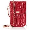 nascita Mini Bag, Borsa a Mano con Tracolla Donna, Colore: Rosso, Einheitsgröße