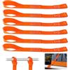 YICH Cinghie di Fissaggio 6 Pezzi Cinghia di Ancoraggio 1000 Kgf - 43 x 3,8cm Cinghia di Fissaggio Cinghia Fissaggio Cinghie Fissaggio per Il Trasporto e Il Fissaggio di Carichi di Auto e Moto