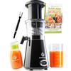 Nutrilovers Slow Juicer Estrattore di succo - senza BPA | Spremiagrumi elettrico per frutta e verdura | Senza BPA | Bassa velocità solo 60 giri/min