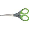 Q-Connect Forbici universali in blister Q-Connect Elite Softgrip grigio/verde 18 cm KF03986