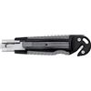 Westcott Cutter con lama a scatto Westcott Office larghezza 18 mm - grigio / nero - E-84022 00