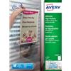 Avery Tasche adesive Avery per fogli A4 trasparente 1 et./foglio Conf. 10 fogli - L7083-10