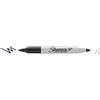 Sharpie Marcatore permanente Sharpie Twin Tip EF F a doppia punta conica 1-0,5 mm nero S0811100