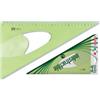 Arda Squadra ARDA Linea Elastika plastica flessibile verde trasparente 60° cm 30 EL6030