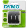 Dymo Nastri a rilievo per etichettatrici Dymo vinile 9 mm x 3 m bianco/nero blister da 3 - S0847730