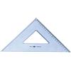 Arda Squadra ARDA Linea Uni plastica termoresistente fumé ottico trasparente 45° cm 30 - 28730SS