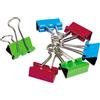 Q-Connect Molle double clip Q-Connect 19 mm colori assortiti conf. da 6 - KF02035