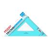 Arda Squadra ARDA Linea Tecnoschool polistirolo termoresistente azzurro trasparente 45° cm 35 - 40135SS