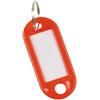 Q-Connect Targhetta portachiavi Q-Connect standard in plastica 5x2,2 cm rosso Confezione da 10 pezzi - KF10870