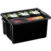 Strata Contenitore per archivio documenti impilabile in polipropilene 14,5L Strata nero - 2000440160