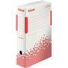Esselte Scatola archivio Esselte SPEEDBOX dorso 10 cm bianco/rosso 10x25x35 cm 623908