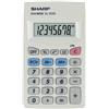 Sharp Calcolatrice tascabile SHARP con display a 8 cifre bianco SH-EL233SB