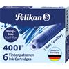 Pelikan Cartuccia per stilografica Pelikan TP/6 blu royal astuccio da 6 - 100401545