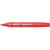 Pentel Marcatore professionale permanente Pentel N50 punta conica 4,3 mm rosso N50-B
