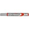 Pentel Marcatore per lavagne bianche Pentel MAXIFLO punta conica 4,0 mm rosso MWL5S-B