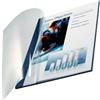 Leitz Copertina flessibile max 106-140 fogli Leitz impressBIND in PPL con dorso da 14 mm A4 blu conf. da 10 - 74150035