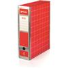 Brefiocart Scatola con cerniera in metallo Box 1 - apertura parziale Brefiocart 37,5x29,5 cm dorso da 9 cm rosso - RESX101.RO