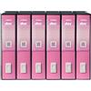 Dox Registratore a leva DOX2 Protocollo S. Francisco 28,5x35 cm - dorso 8 cm rosa - D15219