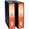 Dox Registratore a leva DOX2 Protocollo 28,5x35 cm - dorso 8 cm arancione arancione - D26202