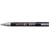 Uni Posca Marcatore a tempera POSCA Uni-Ball punta tonda 0,9-1,3 mm argento M PC3M ARG