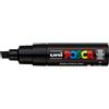 Uni Posca Marcatore a tempera POSCA Uni-Ball punta a scalpello 8 mm nero M PC8K N