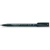 Staedtler Penna a punta sintetica Staedtler Lumocolor permanent pen 318 F nero 318-9