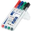 Staedtler Marcatori per lavagne bianche Staedtler Lumocolor whiteboard compact 341 assortiti astuccio da 4 pezzi - 341 WP4