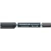 Staedtler Marcatore doppia punta Staedtler Lumocolor permanent duo 348 0,6-1,5 mm nero - 348-9