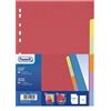 Favorit Divisore in cartoncino Favorit 6 tacche neutre colorate 21x29,7 cm assortiti 100204883