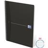 Oxford Quaderno spiralato OXFORD Office Essentials Maxi A4 nero quadretti 5 mm 100100759