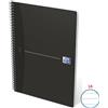 Oxford Quaderno spiralato OXFORD Office Essentials Maxi A4 nero rigato 7 mm 100102931
