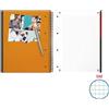 Oxford Quaderno spiralato OXFORD International Activebook Maxi A4+ grigio/arancio quadretti 5 mm - 100104329