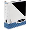 Fellowes Scatola archivio FELLOWES Bankers Box® System 8x31,6x26,3 cm blu/bianco portariviste A4 - 0026301