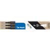Pilot Refill sfera Pilot Frixion Ball 0,5 mm nero Set 3 pezzi - 6570