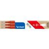 Pilot Refill sfera Pilot Frixion Ball 0,5 mm rosso Set 3 pezzi -6572