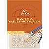Canson Blocco da disegno CANSON carta millimetrata bianco/arancio 80 g/m² 10 fogli A4 - C200005812